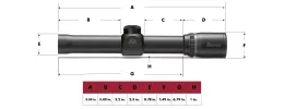 BURRIS SCOPE SCOUT 2.75X20