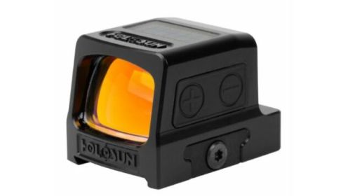HOLOSUN 509 ENCLOSED GOLD MLTI RETICLE SOLAR TITANIUM PISTOL