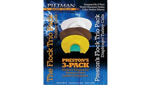 PITTMAN GAME CALLS THE FLOCK