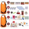 3 Person Comfort Survival Kit, Dry Bag