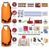 4 Person Comfort Survival Kit, Dry Bag