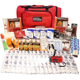 4 Person Comfort Survival Kit, Rolling Bag