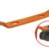 Pry Bar with Emergency Gas Valve Shut Off Tool, 15"