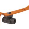 Pry Bar with Emergency Gas Valve Shut Off Tool, 15"