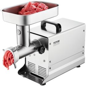 VEVOR Meat Grinder, 11 Lbs/Min Capacity Electric Meat Grinders with Blade, Grinding Plate, Sausage Maker