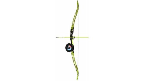 PSE BOWFISHING KIT KINGFISHER (Option: 56" 40# RH GREEN Dk'D)