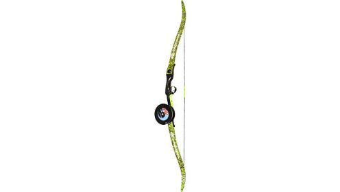 PSE BOWFISHING KIT KINGFISHER (Option: 56" 45# RH GREEN Dk'D)