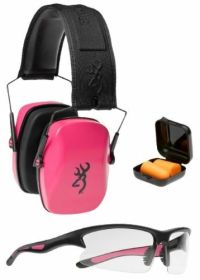 BROWNING BUCKMARK RANGE KIT (Option: WITH GLASSES PINK)
