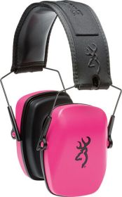 BROWNING BUCKMARK III HEARING (Option: PROTECTOR FLDBL NRR 27DB PINK)