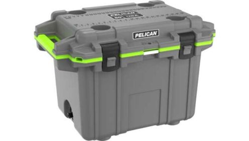PELICAN COOLERS IM 50 QUART (Option: ELITE DARK GRAY/GREEN)