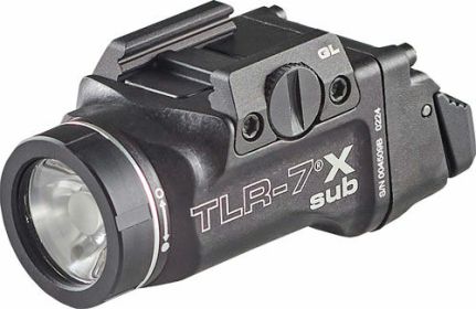 STREAMLIGHT TLR-7XSUB USB SLB9 (Option: W/RAIL MOUNT FOR GLOCK 43X/48)