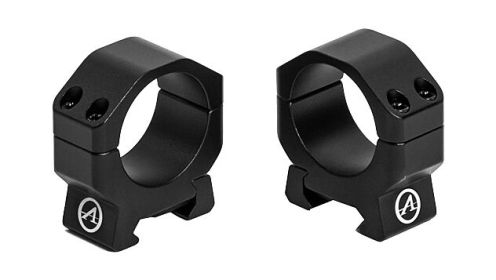 ATHLON RINGS ARMOR 30MM LOW (Option: 0.89" HEIGTH BLACK)