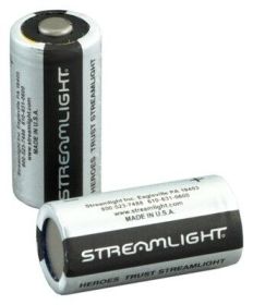 STREAMLIGHT CR123A BATTERIES (Option: LITHIUM 2-PACK)