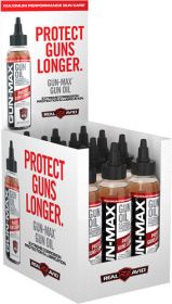 REAL AVID GUN MAX GUN OIL (Option: 4 OZ. BOTTLE 12PC. DISPLAY)