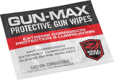REAL AVID GUN MAX GUN WIPES (Option: 12-PACK)