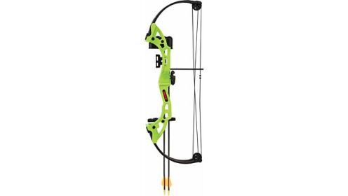 BEAR ARCHERY YOUTH COMPOUND BRAVE 8+ (Option: BOW BRAVE RH GREEN AGE 8+)