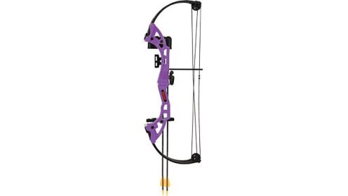 BEAR ARCHERY YOUTH COMPOUND BRAVE 8+ (Option: BOW BRAVE RH PURPLE AGE 8+)