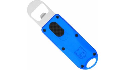 COBRATEC OTF BOTTLE OPENER (Option: BLUE 4.62" OAL W/LANYARD LOOP)
