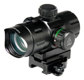 UTG RED DOT 4.0 MOA DOT 38MM (Option: WITH INTEGRAL QD MOUNT)