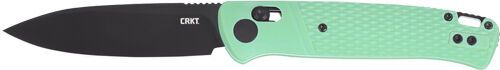 CRKT COUNTERPART 3.38" PLAIN (Option: EDGE AQUA CROSSBAR LOCK)