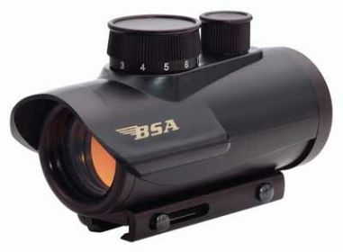 BSA 1X30MM RED DOT SIGHT (Option: 5-M.O.A. DOT BLACK MATTE)