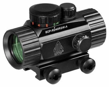 UTG RED DOT 4.0 MOA DOT 38MM (Option: WITH INTEGRAL MOUNT)
