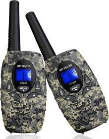 Kids Walkie Talkies,Army Toys for 6-12 Year Old Boys Girls,FRS Walky Talky with Key Lock,Gift for Outdoor Adventure Camping Hunt Trip(2 Pack,Camo (Color: Camouflage)